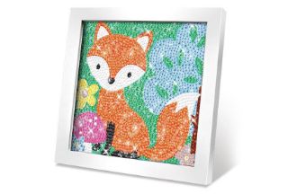 Obrázek z Kreativní set obraz s kamínky liška 17cm 